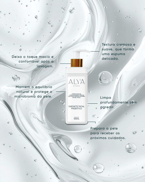 Sabonete Facial Prebiótico - Alyaderma